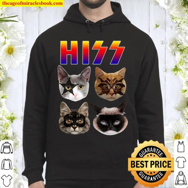 Four Cat Hiss Hoodie