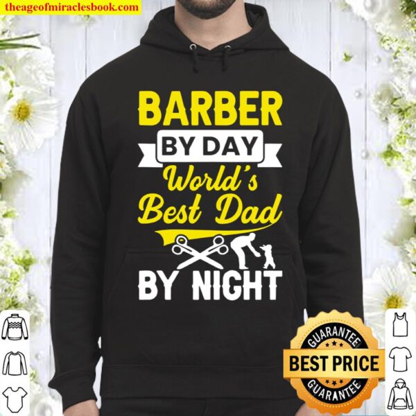 Funny Barber Dad Haircut Haircutter Hair Cut Barbershop Hoodie
