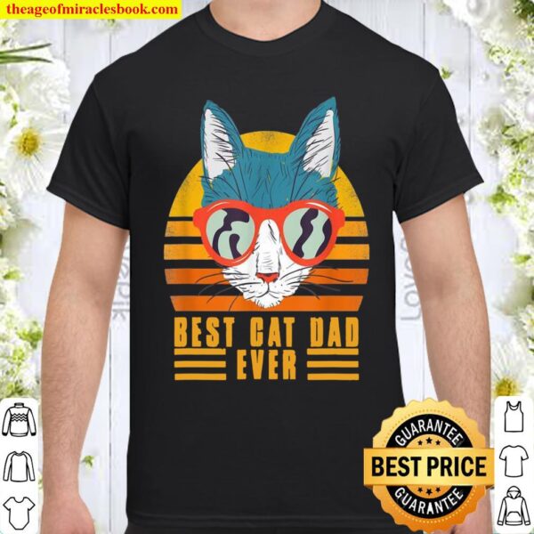Funny Cat Daddy Father Day Shirt