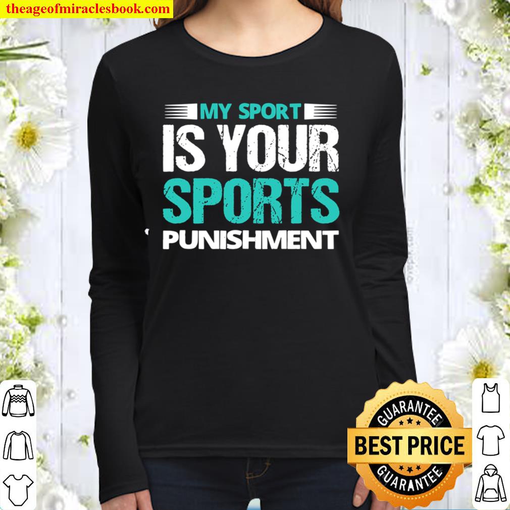 Funny Country Running Quote Sports Humor Clothing Women Long Sleeved