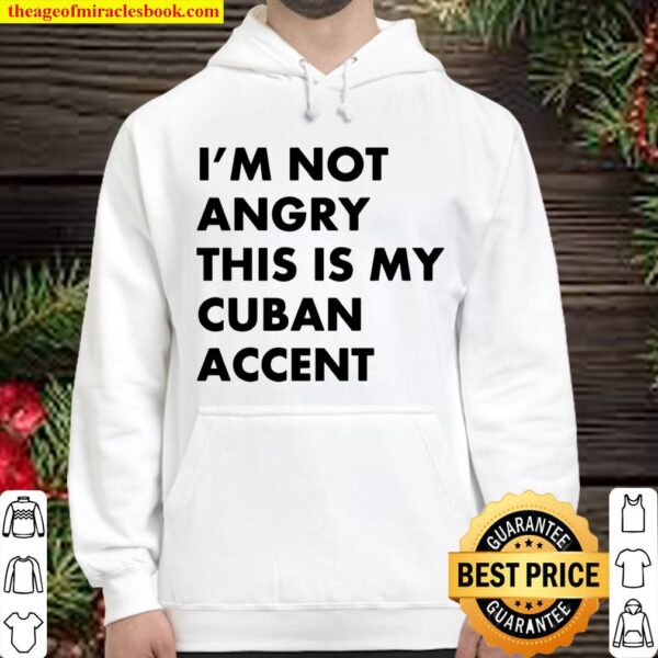 Funny Cuban Accent Cuba Saying Voice Hoodie