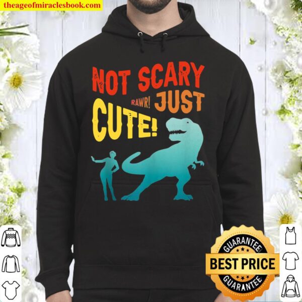 Funny Dinosaur Taking Pictures, Retro, Dino T Rex Party Hoodie