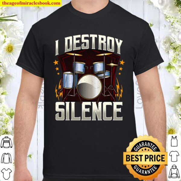 Funny Drum Kit Percussionist Drummer Kit For Drummers Shirt