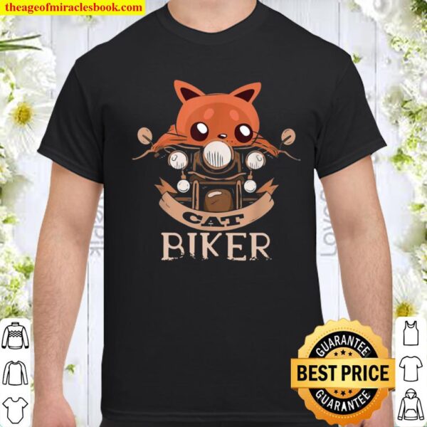 Funny Feline Cat Lovers Bikers Shirt