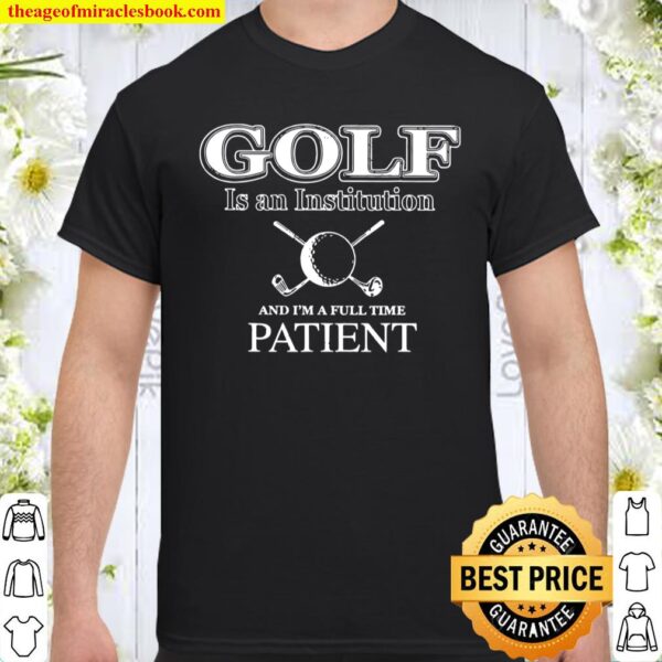 Funny Golf Therapy Shirt