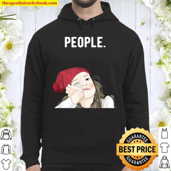 Funny Introvert Shirt Cute Girl Art People Quote Hoodie