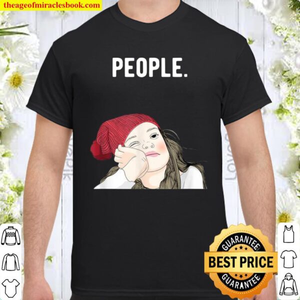 Funny Introvert Shirt Cute Girl Art People Quote Shirt