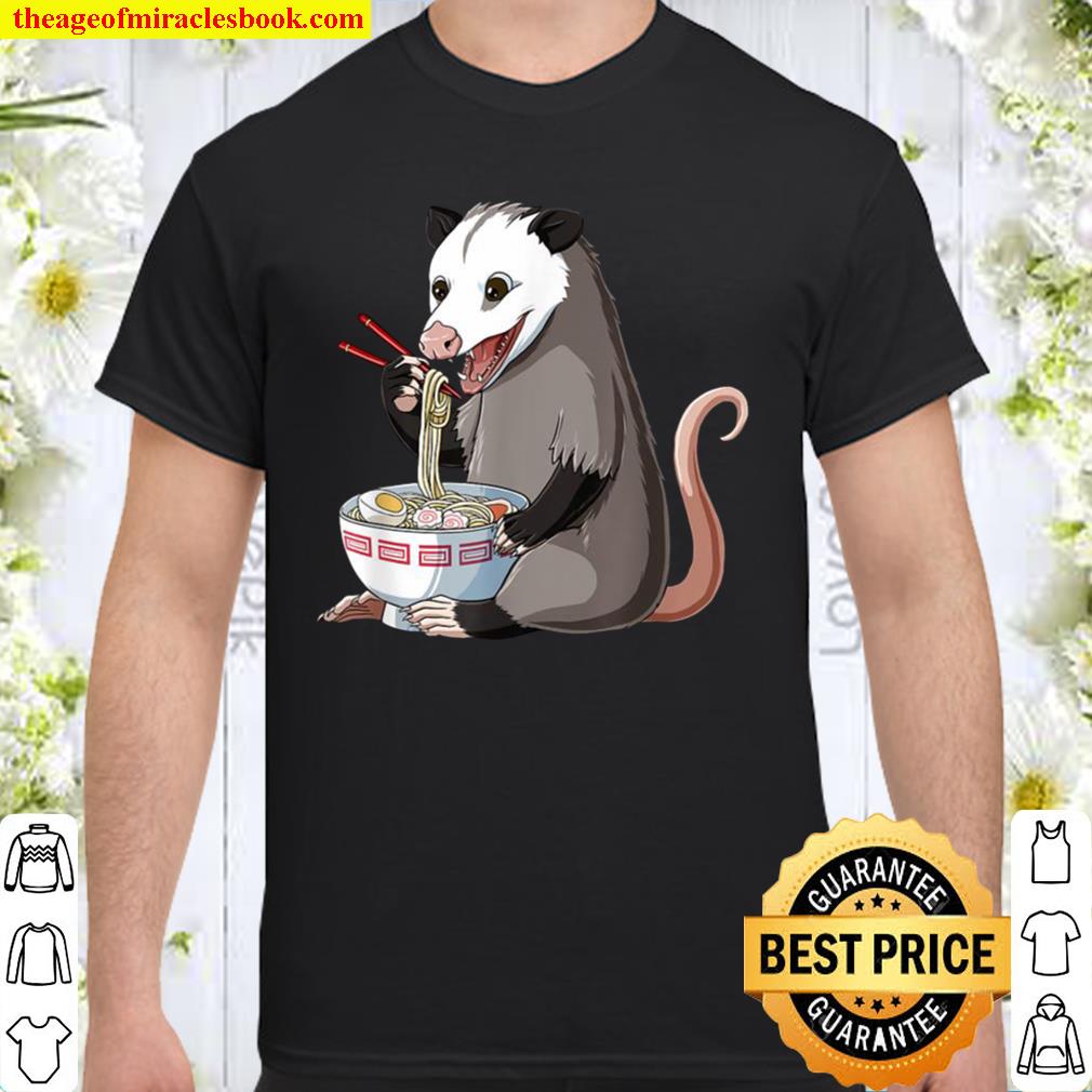 Funny Japanese Kawaii Ramen Opossum new Shirt, Hoodie, Long Sleeved, SweatShirt