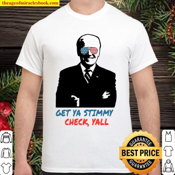Funny Money Bag Meme 2021 Stimulus Check President Shirt