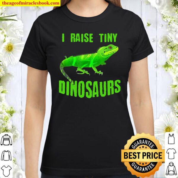 Funny Pet Chinese Water Dragon Lizard Reptile Classic Women T-Shirt