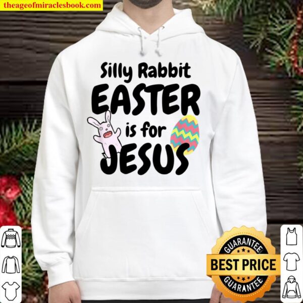 Funny Silly Easter Bunny Jesus Religious Boys Girls Hoodie