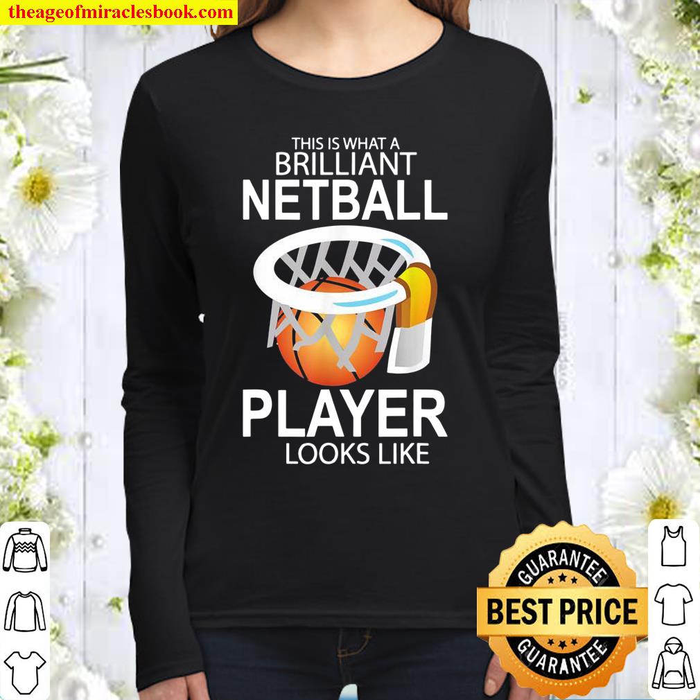 Funny Stuff This Is What A Brilliant Basketball Player Women Long Sleeved