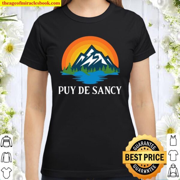 Gipfelgeschenk für Bergsteigen _ Wandern Puy De Sancy Langarmshirt Classic Women T-Shirt
