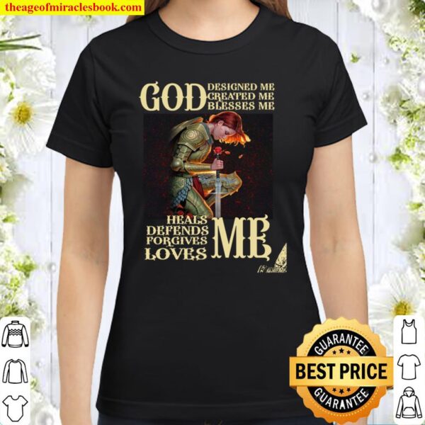 God Designed Me Classic Women T-Shirt