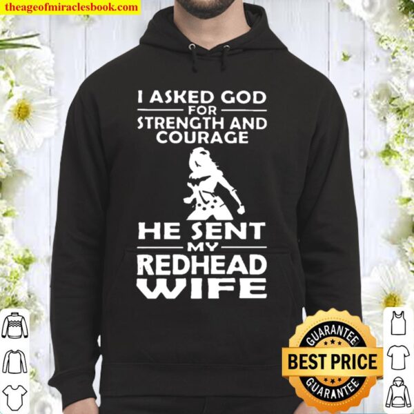 God Sent My Redhead Wife Hoodie