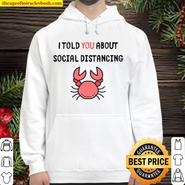 Great Toilet Paper Crises Antisocial Crab Social Distance Hoodie