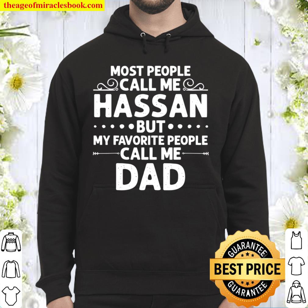 HASSAN Name Father’s Day Personalized Dad Hoodie