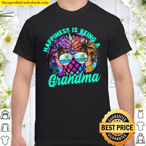 Happiness Is Being A Grandma Vintage Shirt