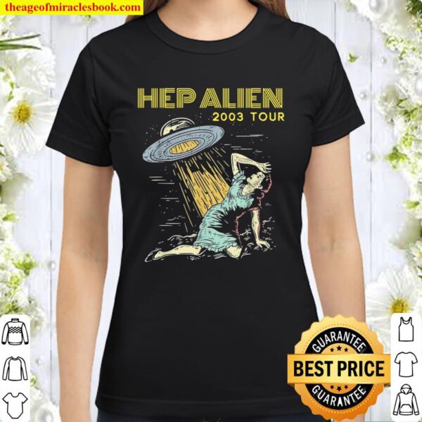 Hep Alien Band Tee Pop Culture Classic Women T-Shirt