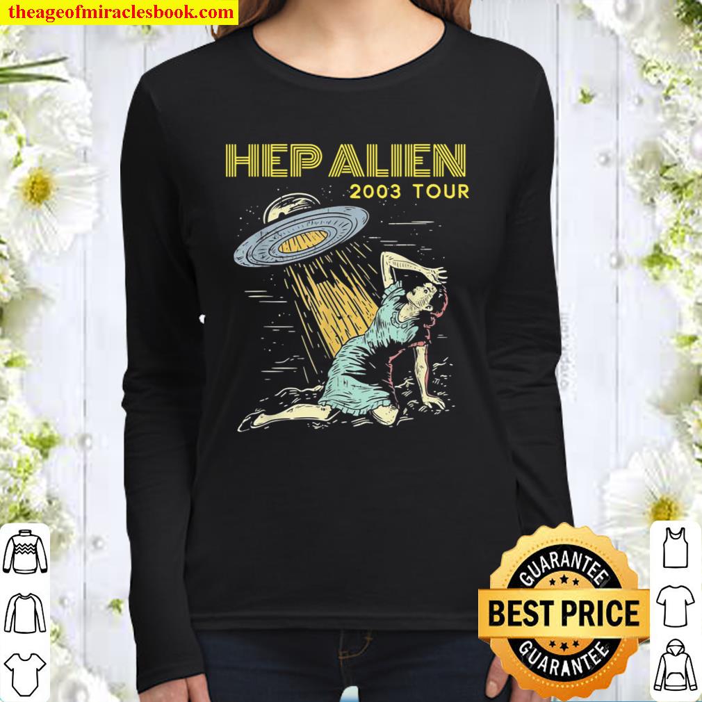 Hep Alien Band Tee Pop Culture Women Long Sleeved