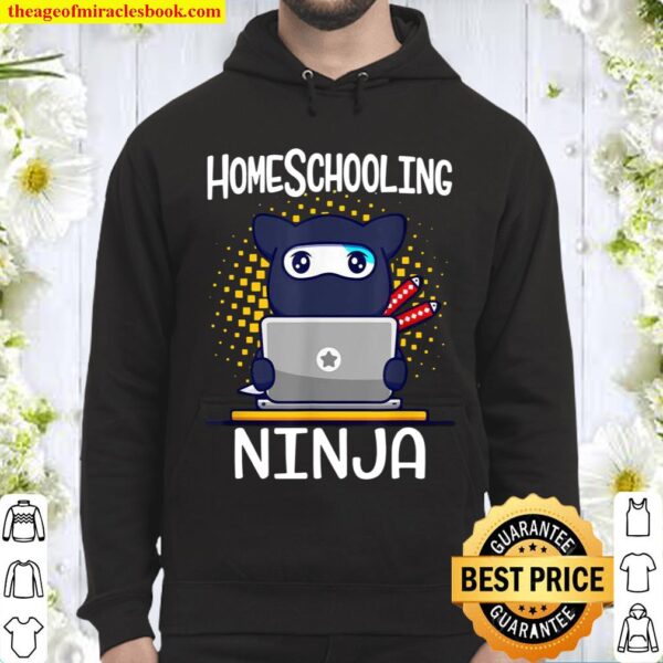 Homeschooling Ninja Schulkinder 2021 Schulanfang Hoodie