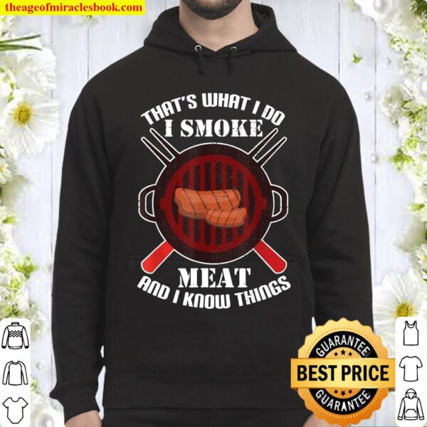 I Cook Meat for BBQ Smoking Pit Grill Masters Hoodie