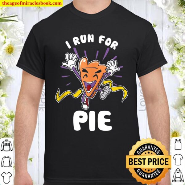 I Run For Pumpkin Pie Funny Running Thanksgiving Runner Cake Shirt