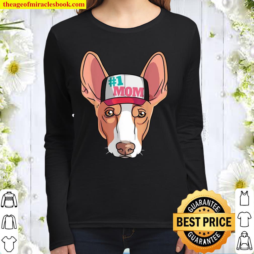 Ibizan Hound #1 Dog Mom Mother’s Day Women Long Sleeved