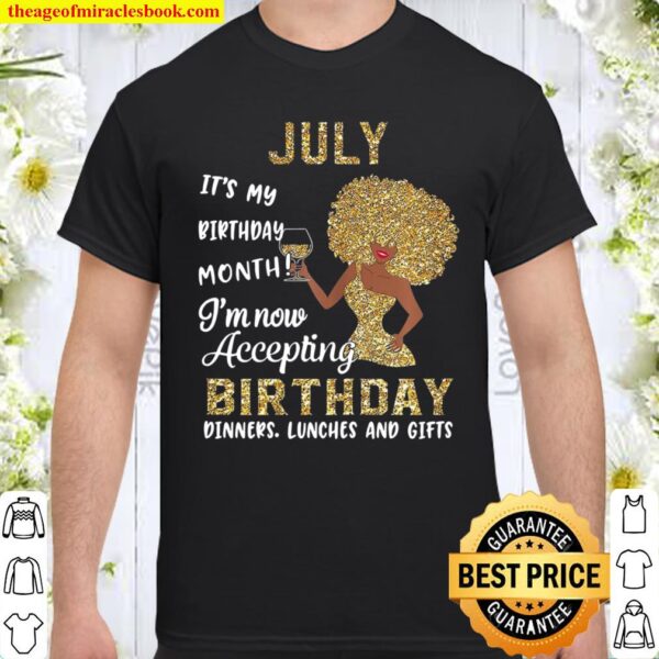 birthday month shirts