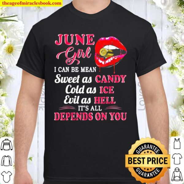 June girl birthday for gemini cancer zodiac Shirt