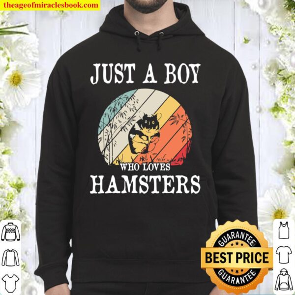 Just A Boy Who Loves Hamsters Hoodie
