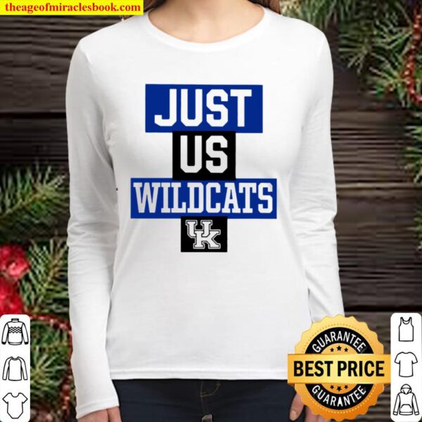 Just Us Kentucky Wildcats Women Long Sleeved