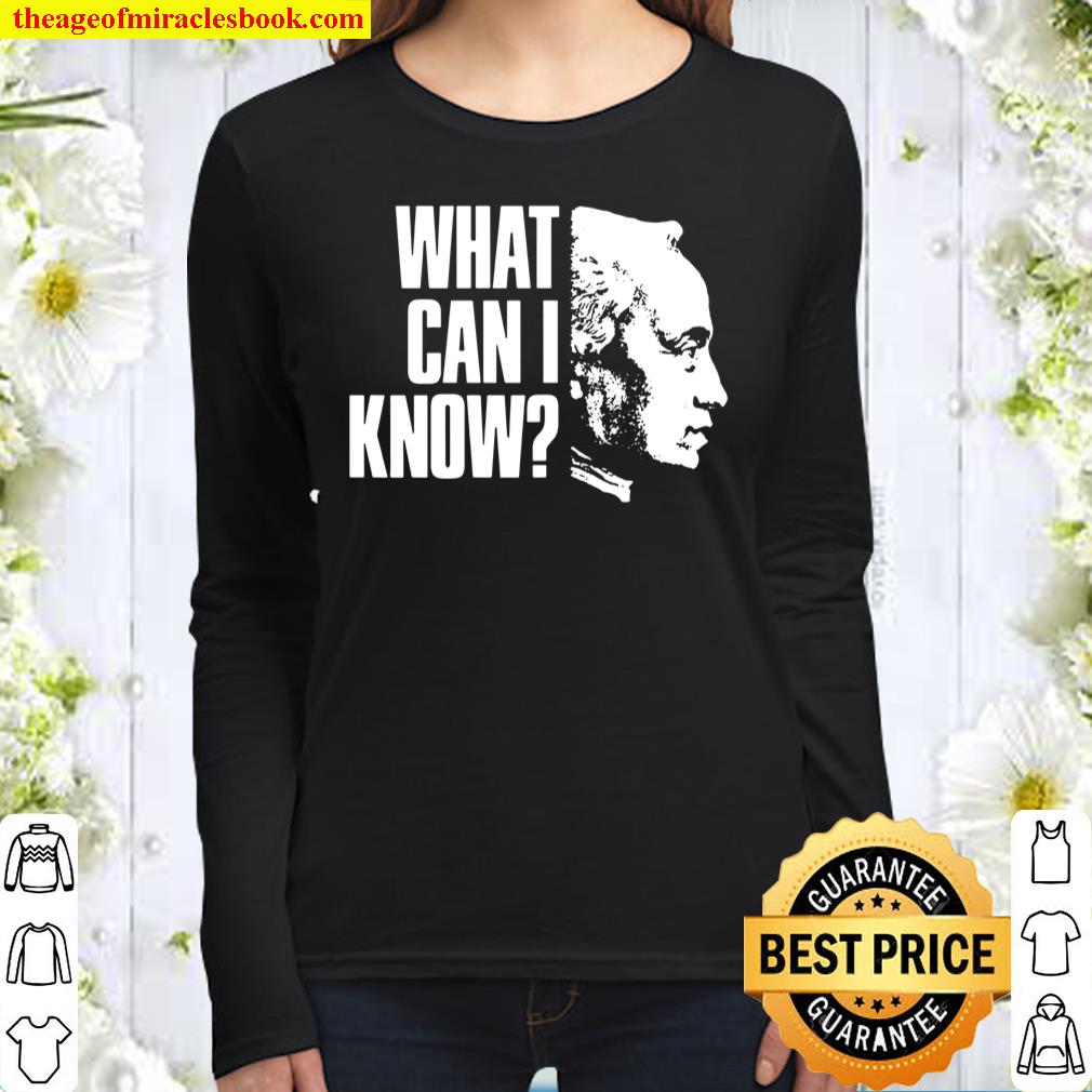 Kant Anthropology Question – What Can I Know Women Long Sleeved