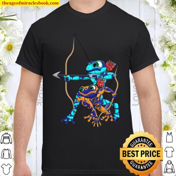 Kawaii Anime Cool Poison Dart Frogs, Style Japanese Shirt
