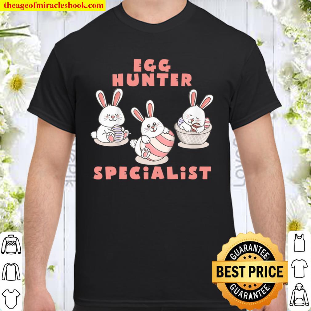 Kids Cute Egg Hunter specialist Easter Day Family Matching pajama hot Shirt, Hoodie, Long Sleeved, SweatShirt