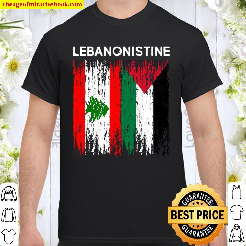 Lebanese and Palestinian flag Lebanon and palestine unity new Shirt, Hoodie, Long Sleeved, SweatShirt
