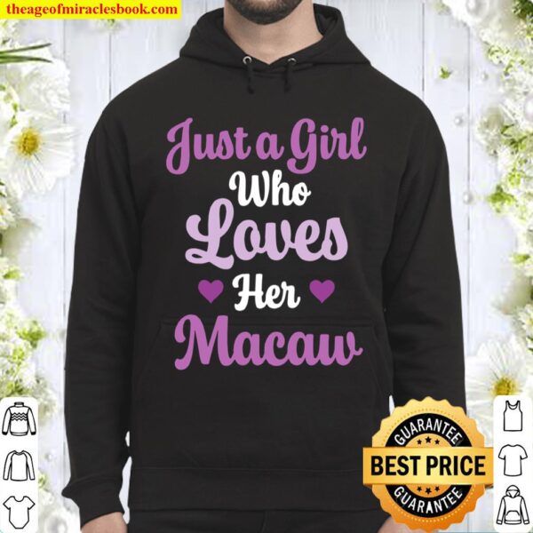 Macaw Design Who Love Their Macaw Hoodie