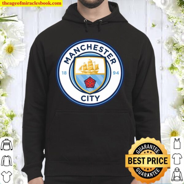 Manchester City - Colour crest tee Hoodie