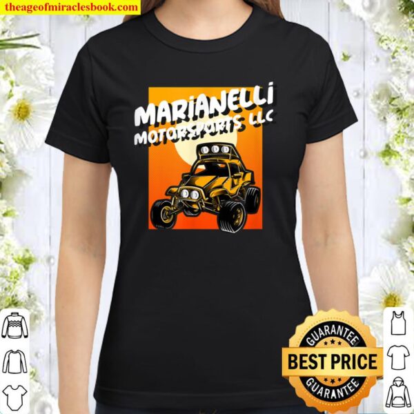 Marianelli Motorsports orange beach racer Classic Women T-Shirt