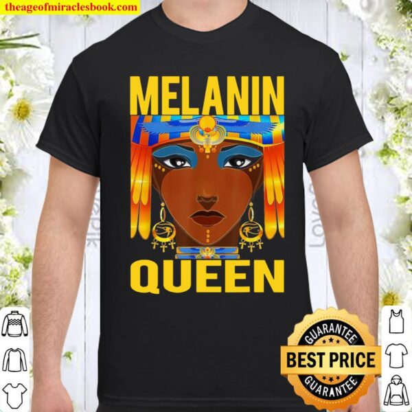Melanin Queen For African American Shirt