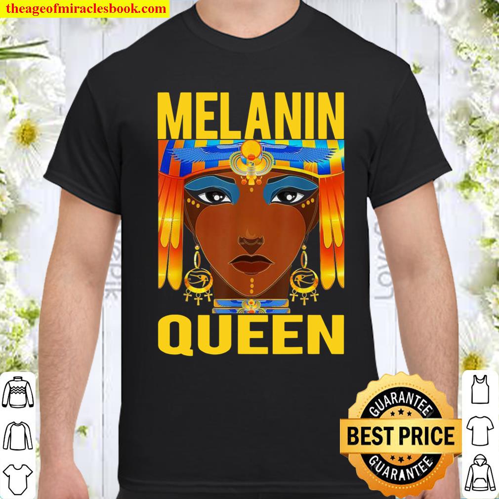 Melanin Queen For African American Shirt, hoodie, tank top, sweater