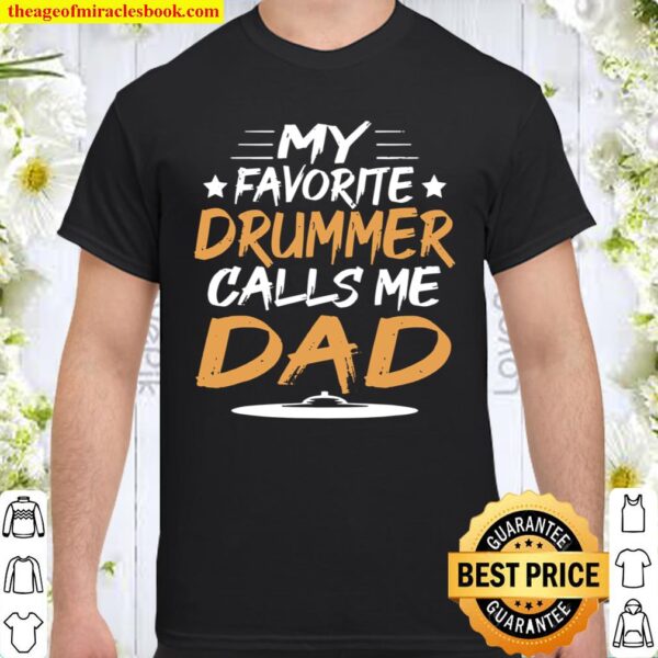 drummer dad shirt