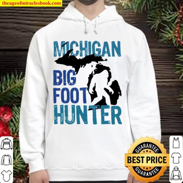 Michigan Big Foot Hunter Hoodie