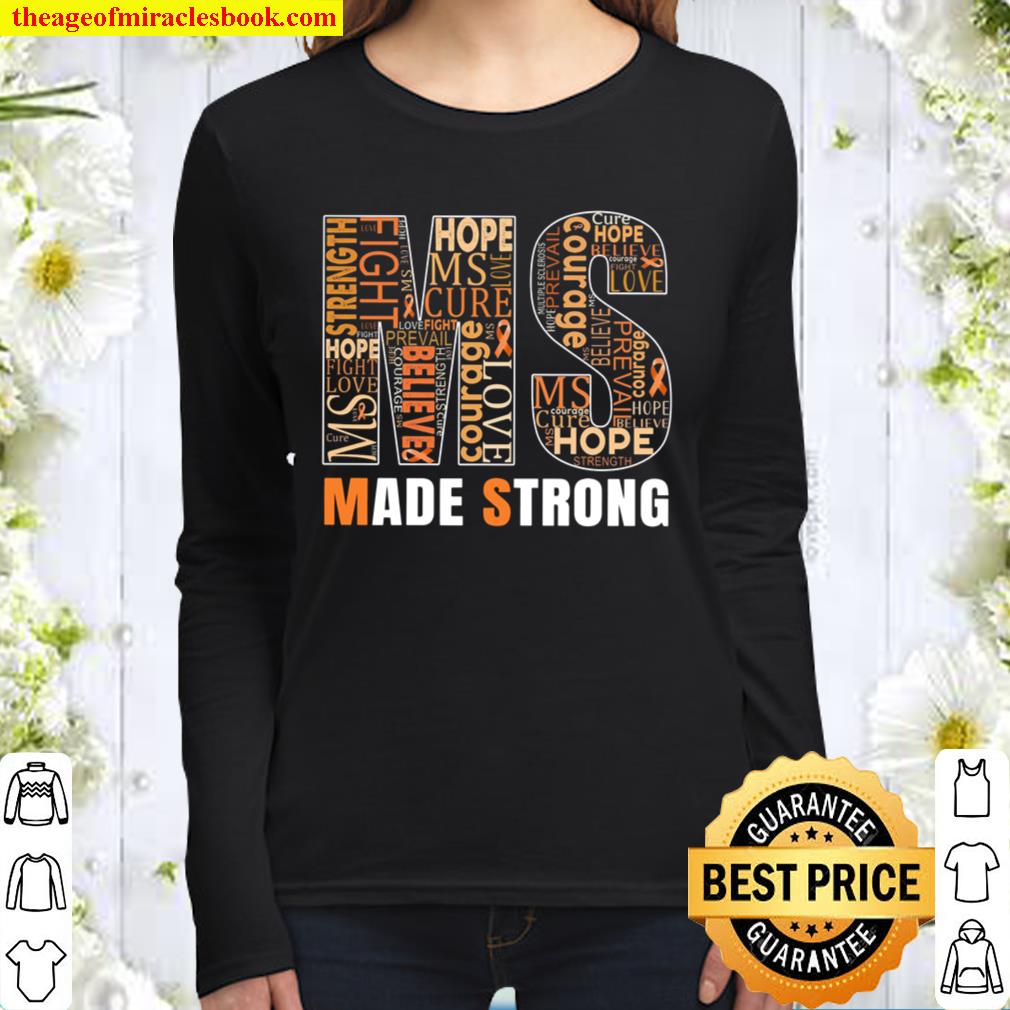 Ms Made Strong Women Long Sleeved