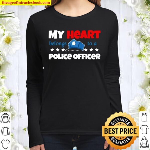 My Hearth Belongs To Officer Relationship Women Long Sleeved