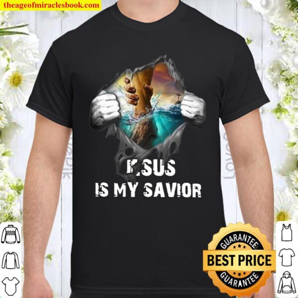 Official Blood in side me jesus is my savior Shirt