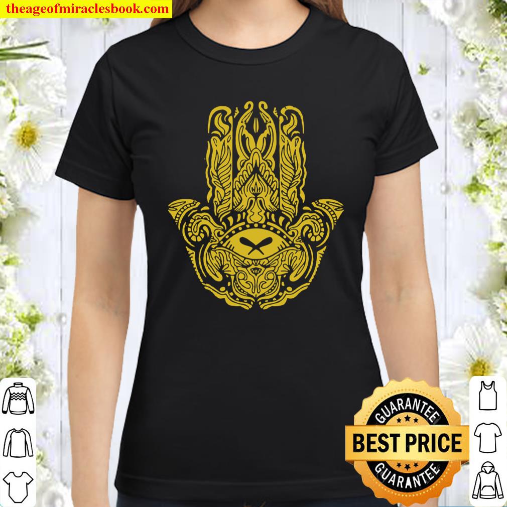 Official Symbol Golden Hamsa Classic Women T-Shirt