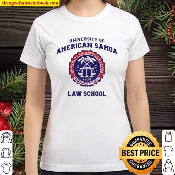 Official University Of American Samoa Law School Classic Women T-Shirt