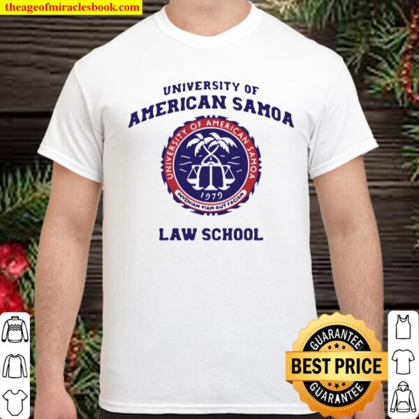 Official University Of American Samoa Law School Shirt