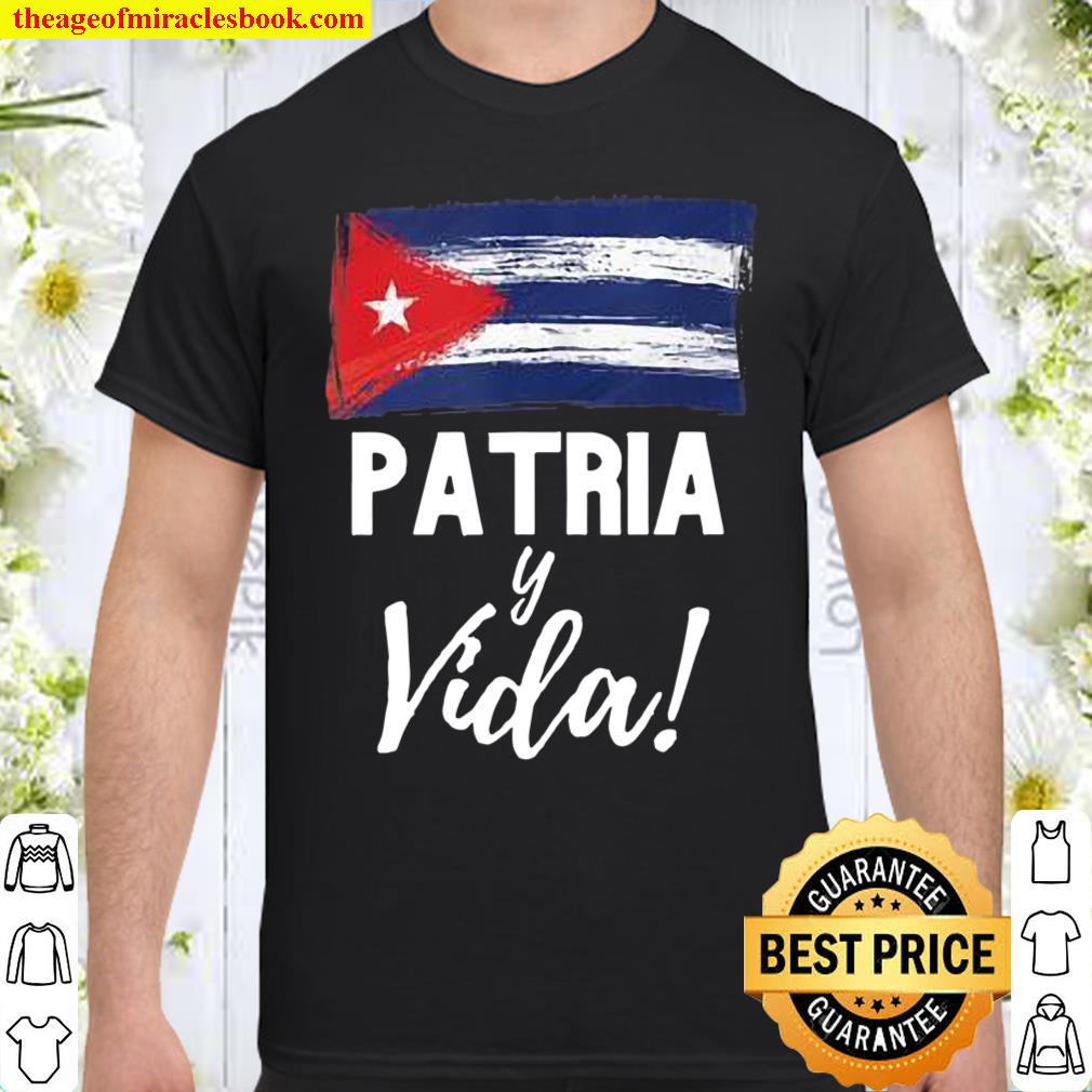 Patria Y Vida Shirt Libertad Para Cuba Movimiento San Isidro Shirt